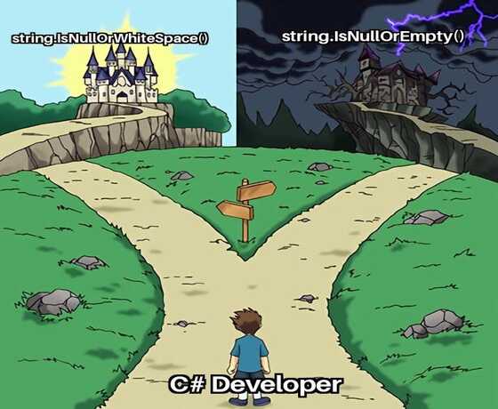 IsNullOrEmpty ve IsNullOrWhiteSpace kullanımı